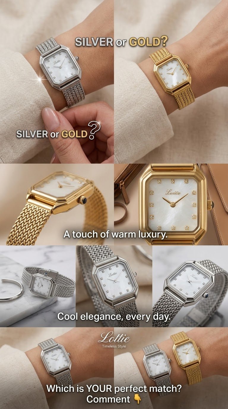 Why Gold & Silver Mesh Watches Are The Old Money Trend of 2026