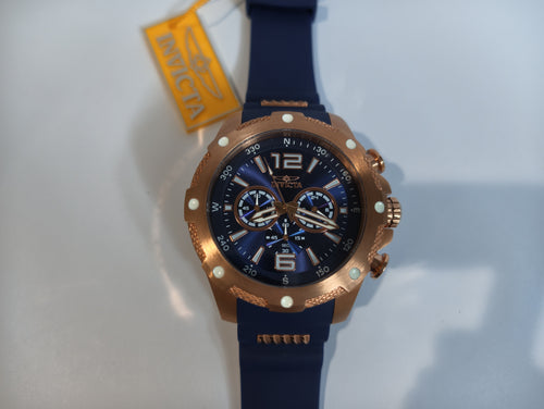 I-Force Axis watch case back detail showing stainless steel and Force engraving 