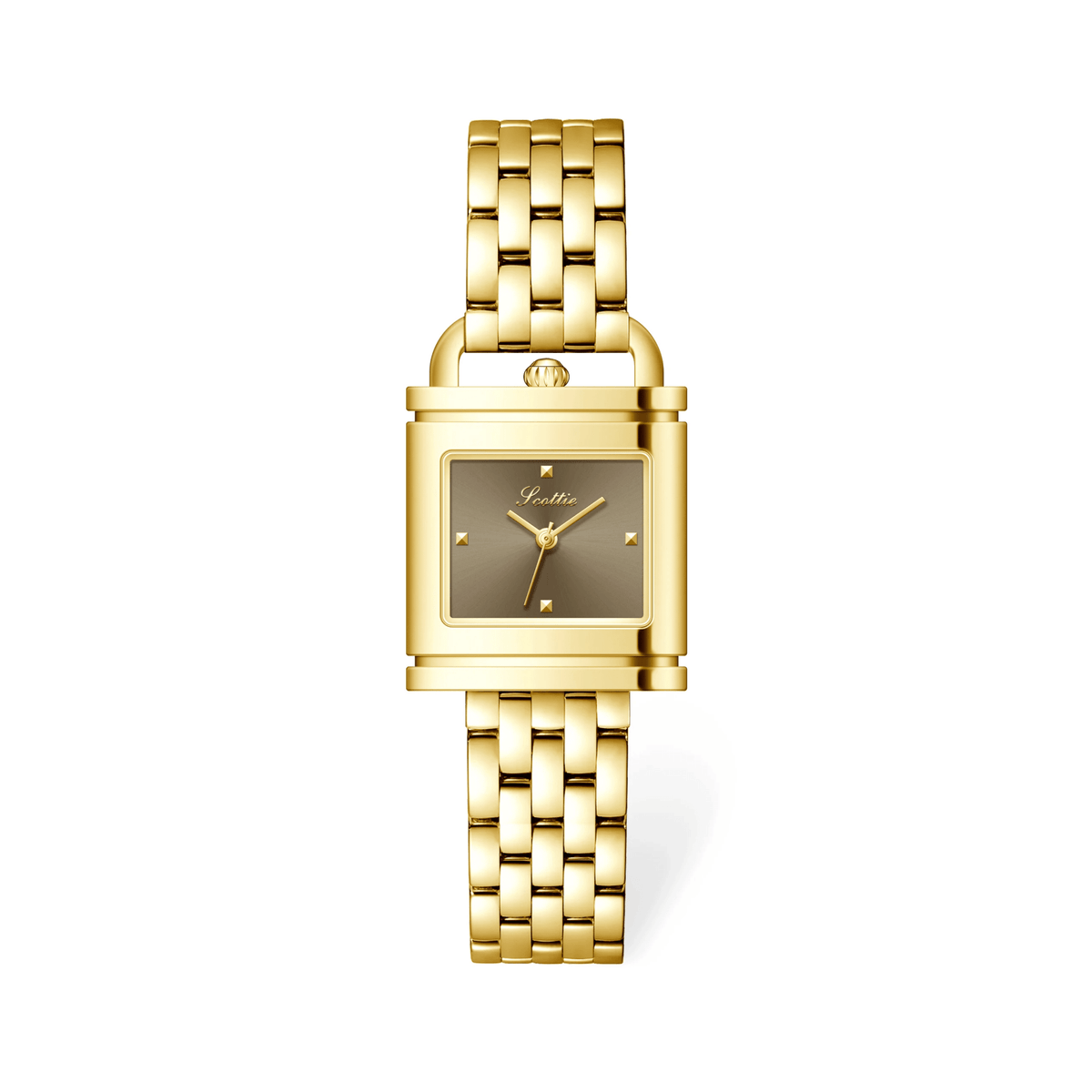 Watch Marble Stone Dial Two-Tone Finish - GOLDASEELWatch Marble Stone Dial Two-Tone Finishwomen's watchesGOLDASEELGOLDASEEL#original_value#