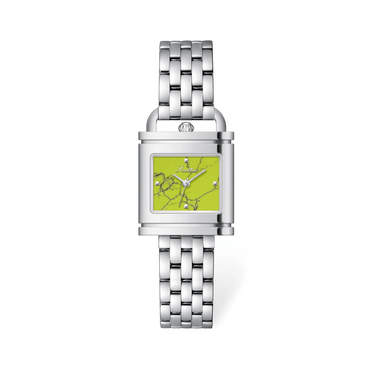 Watch Marble Stone Dial Two-Tone Finish - GOLDASEELWatch Marble Stone Dial Two-Tone Finishwomen's watchesGOLDASEELGOLDASEEL#original_value#